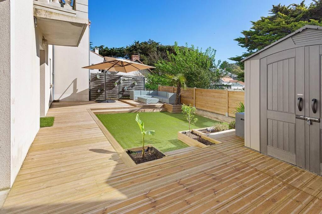 Charmante Maison En Face De La Mer Saint-Brévin-les-Pins Extérieur photo